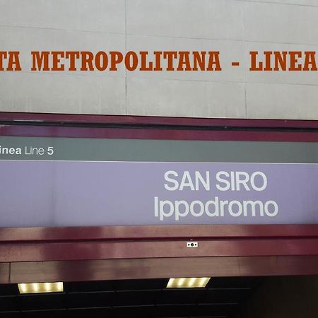 Appartamento San Siro Milan Bagian luar foto